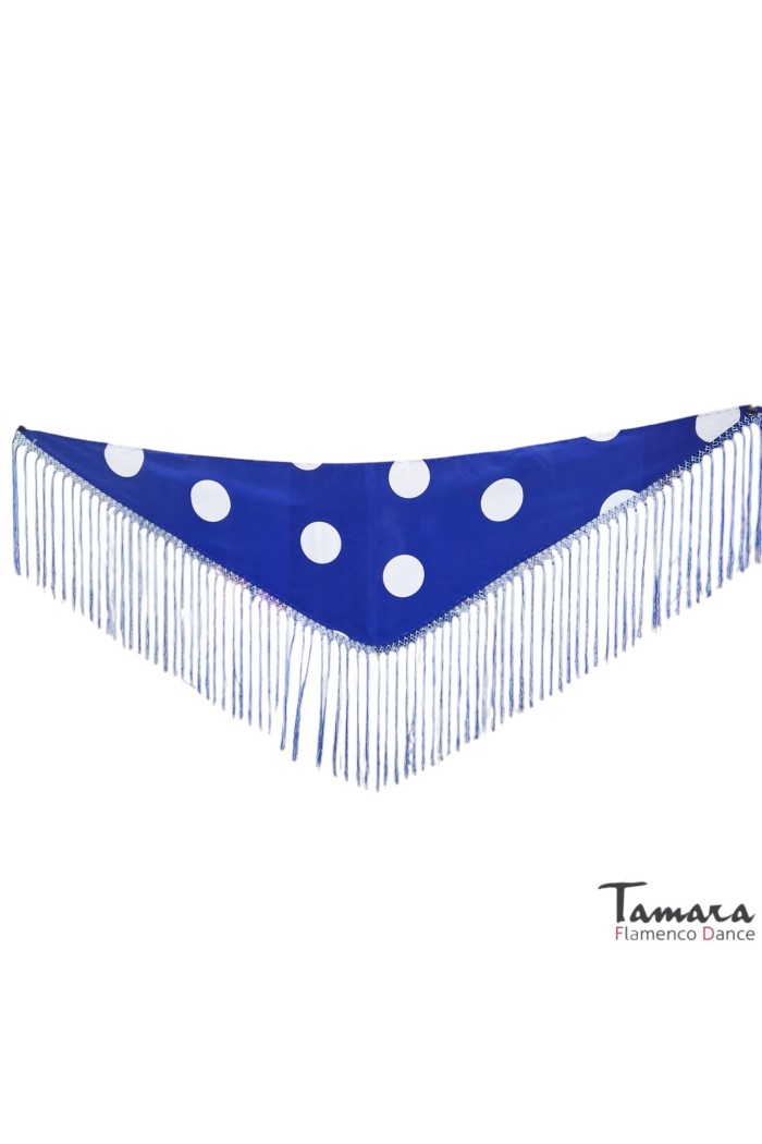 Châle foire uni/imprimé/lacé modèle Petit châle à pois Femme - Patron 7 