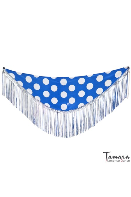 Mantoncillo feria liso/estampado/encaje modelo Mantoncillo con lunares Mujer - Diseño 6 