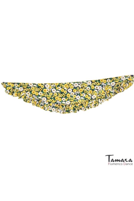 Mantoncillo feria liso/estampado/encaje modelo Mantoncillo Estampado Mujer - Diseño 4 