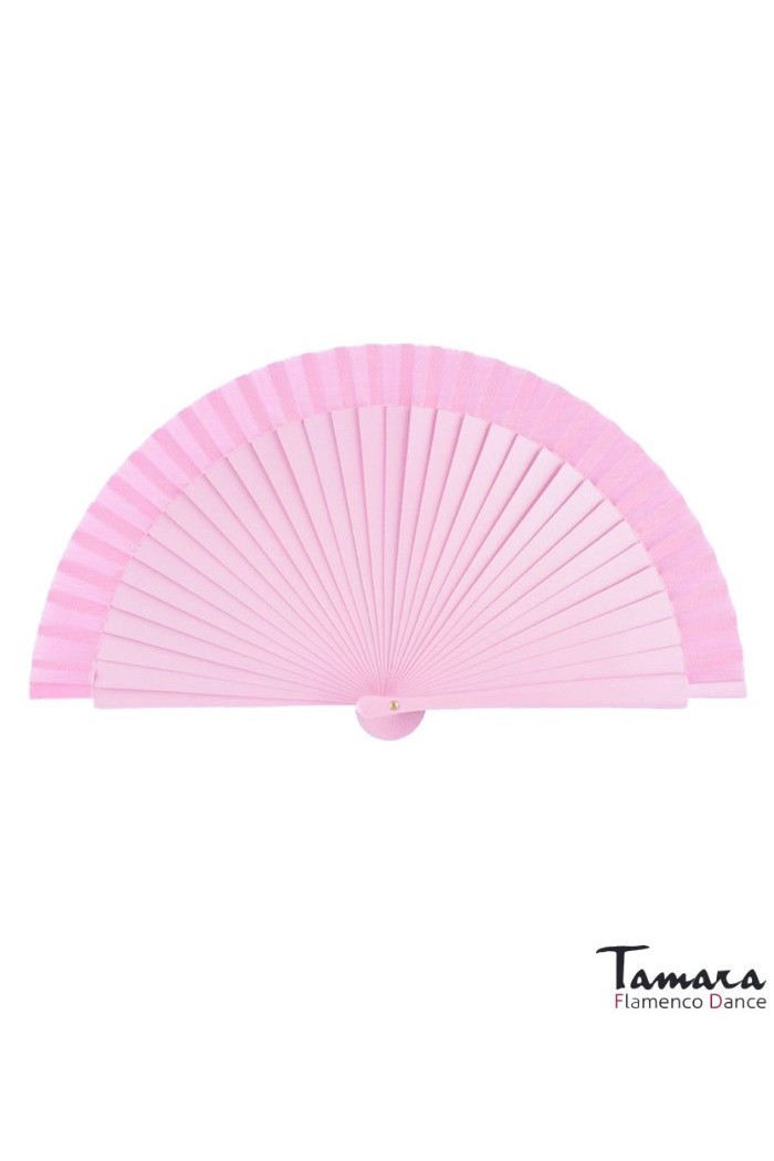 Abanicos y Pericones modelo Abanico flamenco pequeño (19 cm) Rosa