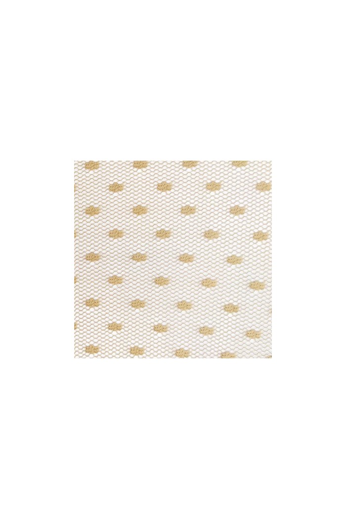 Mantoncillo feria liso/estampado/encaje modelo Mantoncillo niña - Plumeti (75-80 cm) Burdeos