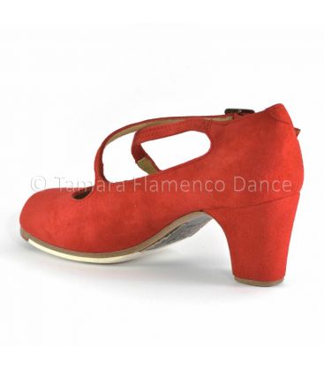 zapatos de flamenco profesionales en stock - Begoña Cervera - Cruzado