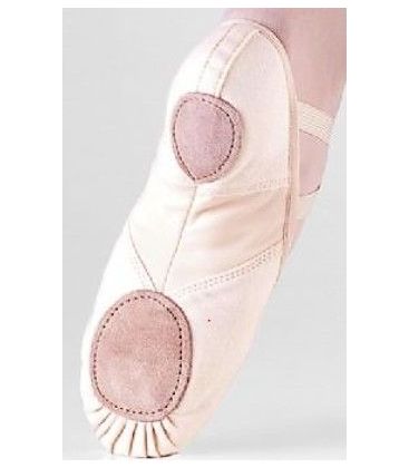 medias puntas de ballet - So Dança - Zapatilla BAE 13 lona con elastico