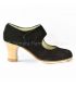 zapatos de flamenco profesionales en stock - Begoña Cervera - Velcro