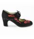 flamenco shoes professional for woman - Begoña Cervera - Bordado Cordonera (embroidered)