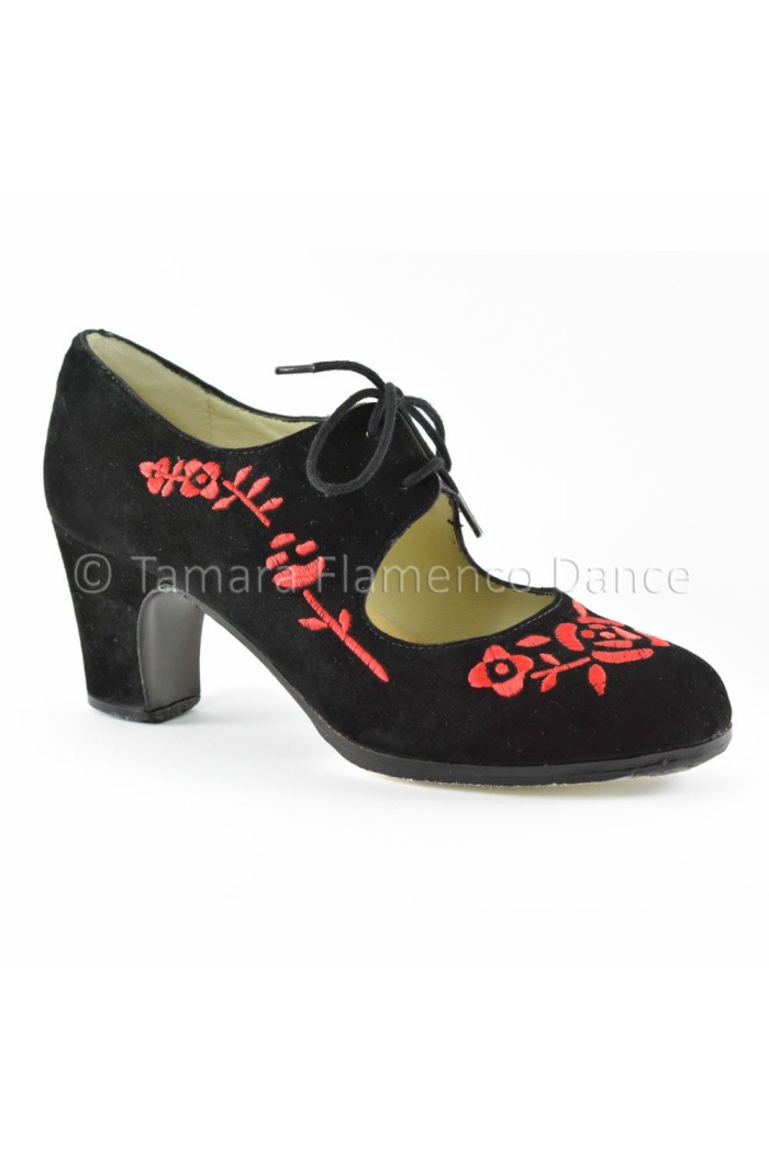 Begoña Cervera Flamenco shoes - Professionals model Flamenco shoes Bordado Cordonera (embroidered) 