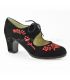 chaussures professionelles de flamenco pour femme - Begoña Cervera - Bordado Cordonera