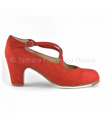 zapatos de flamenco profesionales personalizables - Begoña Cervera - Cruzado