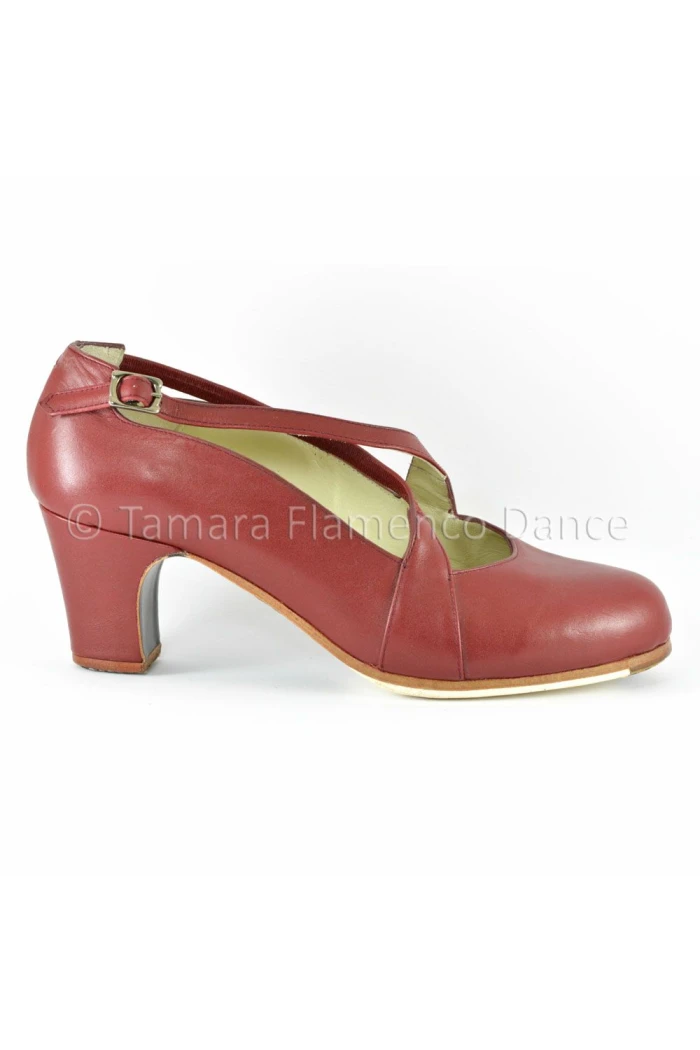 Chaussures professionnelles de flamenco Begoña Cervera modèle Chaussures de flamenco Cruzado II 