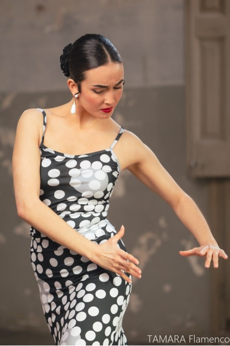 Body/Camiseta flamenca MUJER modelo Camiseta Vogorno - Punto elástico Estampado Estampado floral colorido