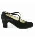 zapatos de flamenco profesionales personalizables - Begoña Cervera - Cruzado