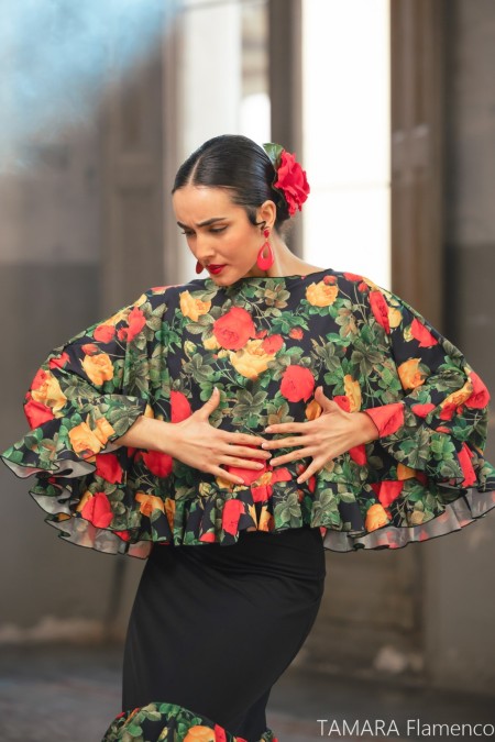 Maillot, body et haut de flamenco FEMME modèle Top Batuco - Crep 