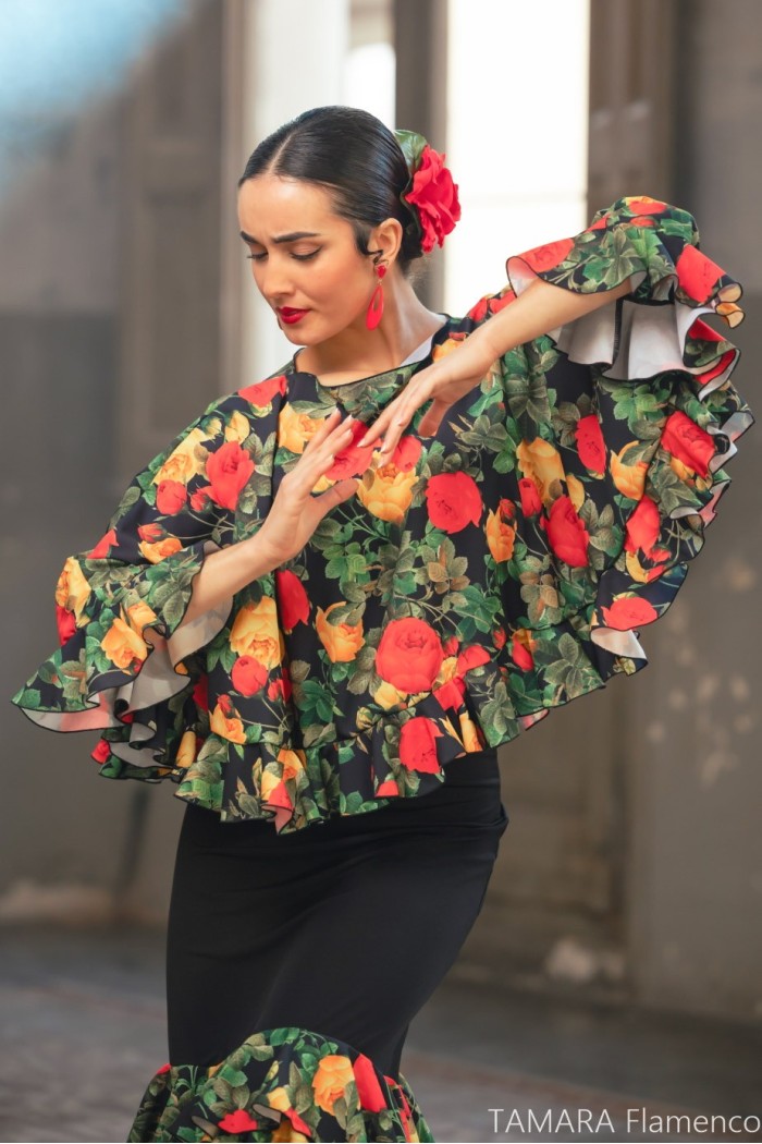  Body/Camiseta flamenca MUJER model Batuco Top - Crep 