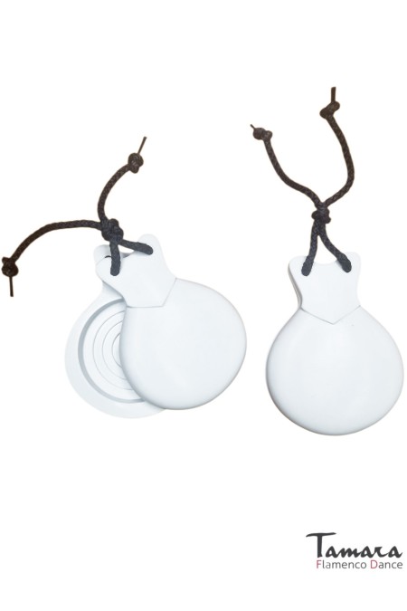 Filigrana Castanets model Bolero nº5 - 5 resonance boxes (Special limited edition white fibre) 