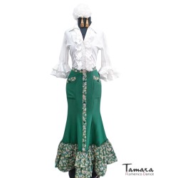 Jupes Flamenco et Rocieras modèle Jupe flamenco andalouse Tamboril 