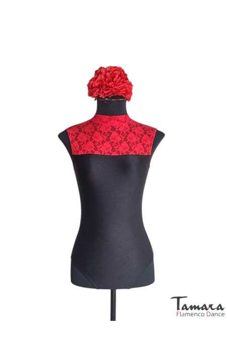  Body/Camiseta flamenca MUJER model Lycra and lace body 