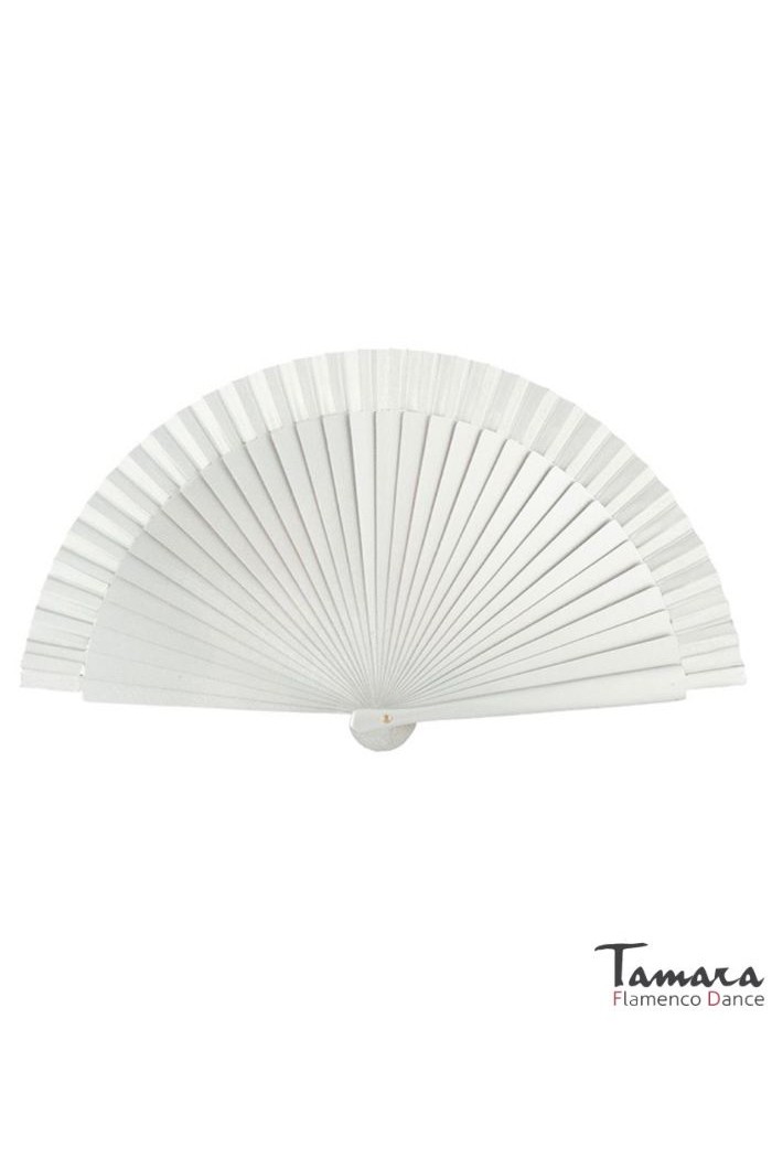  Spanish fans model Small flamenco fan (23 cm) Gold/Silver Plata