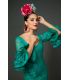 woman flamenco dresses 2015 - Aires de Feria - Carlina turquoise
