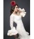 trajes de flamenca 2015 mujer - Aires de Feria - Anabel Blanco