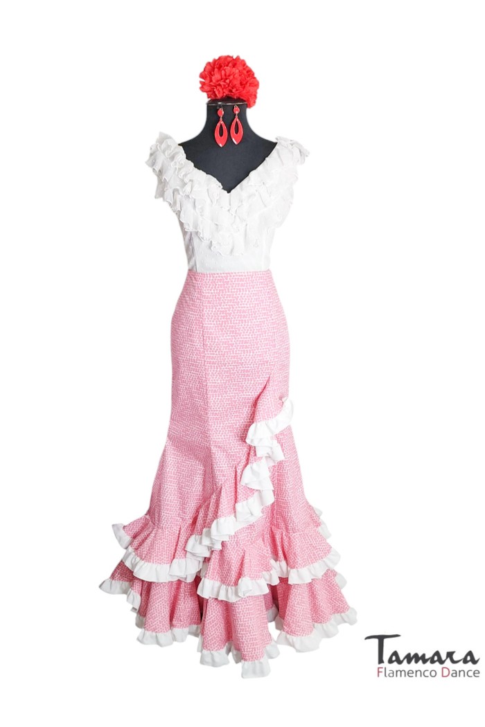 Jupes Flamenco et Rocieras modèle Jupe flamenco andalouse Primavera 