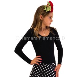 Armoire flamenco Outlet modèle T-Shirt - Lycra noir (Taille 10) Noir