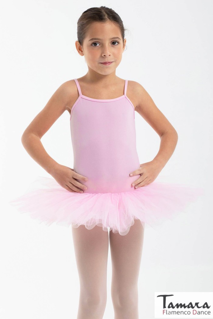 Outlet Ballet y Danza modelo Tutu rosa niña 6 capas de volantes de tul 