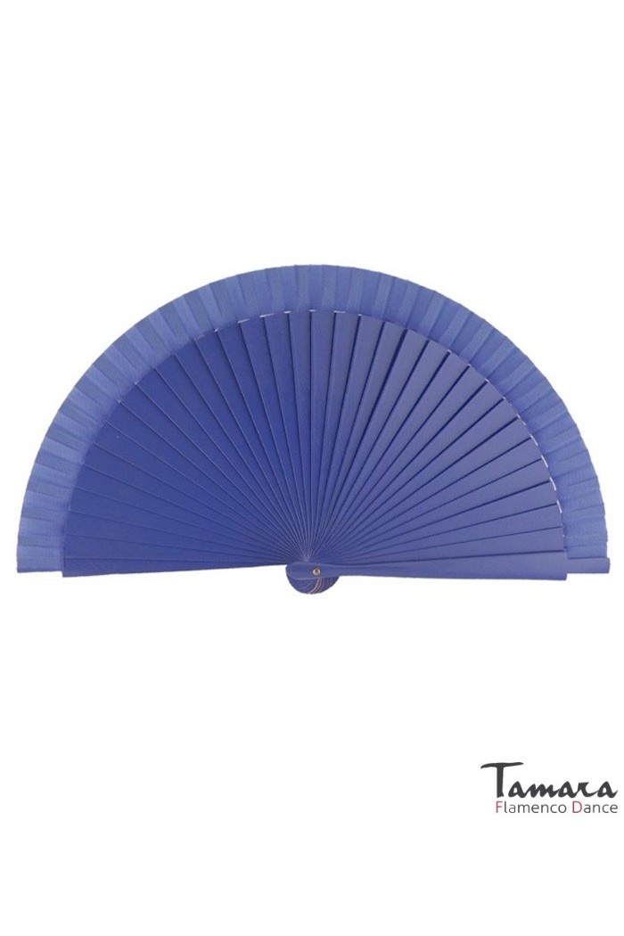  Spanish fans model Small flamenco fan (23 cm) Dark Blue