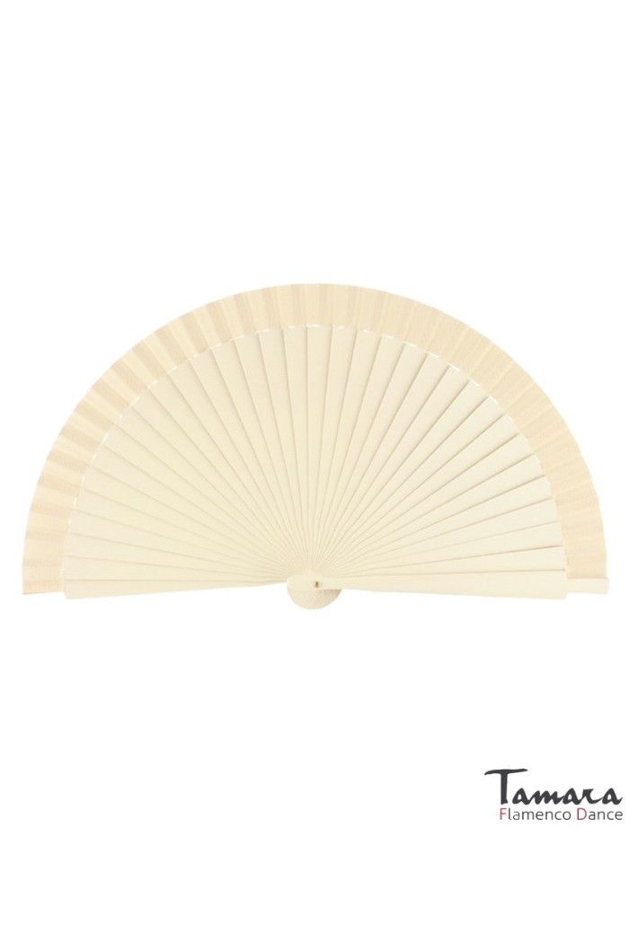 Eventails modèle Petit éventail flamenco (23 cm) Ivoire