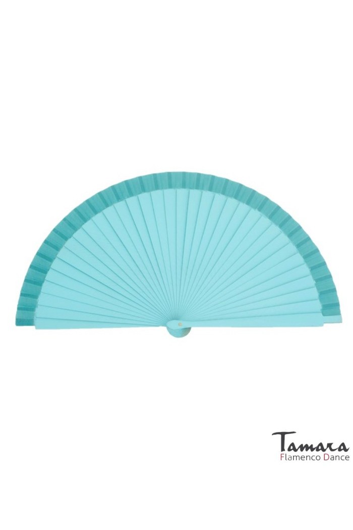  Spanish fans model Small flamenco fan (23 cm) Dark Blue