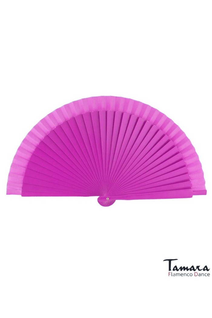 Abanicos y Pericones modelo Abanico flamenco pequeño (19 cm) Bouganvilla/Cardenal Claro