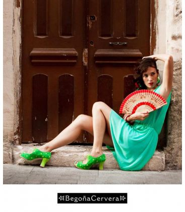 zapatos flamencos de calle begona cervera - Begoña Cervera - Topos Cordon Calle