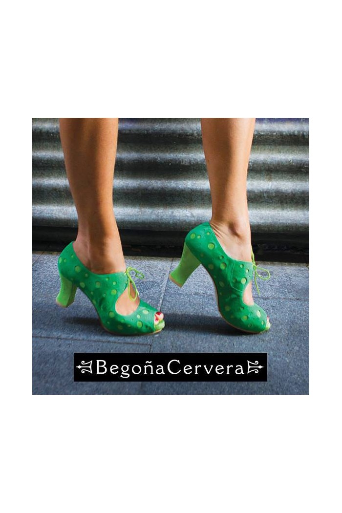 Chaussures de rue flamenco Begoña Cervera Begoña Cervera modèle Topos Plateforme Rue 