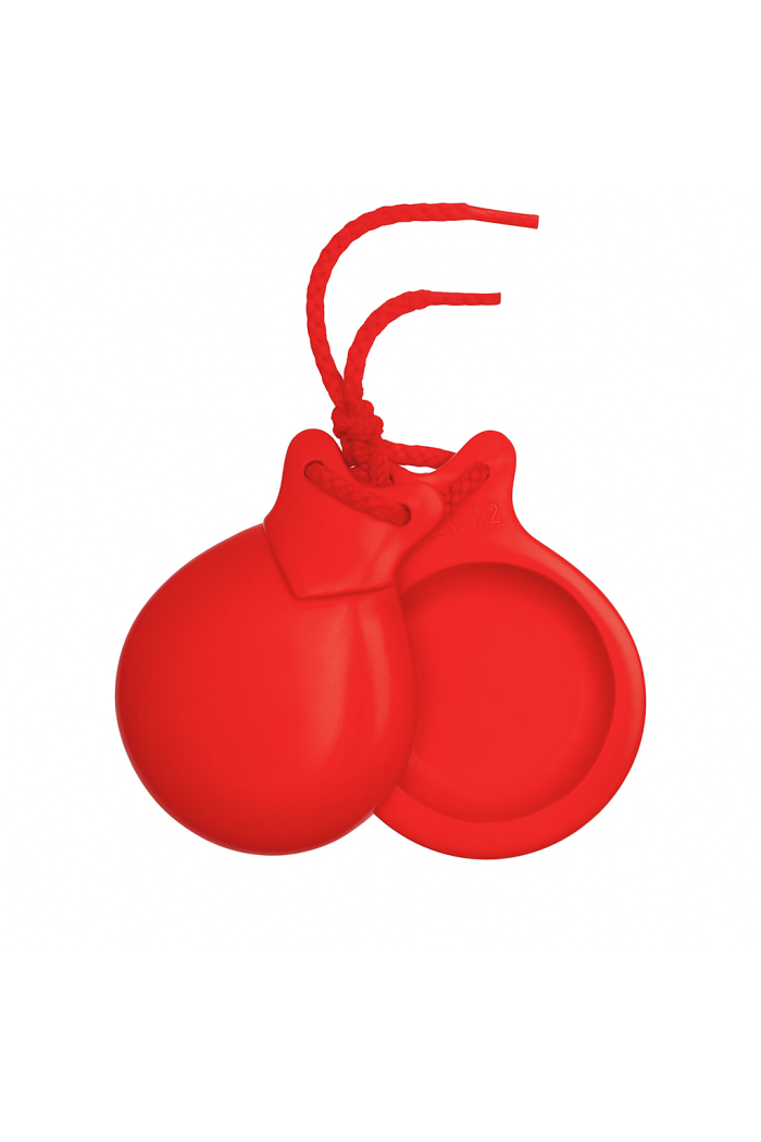 Castañuelas del Sur Castanets model Red Fibre Concert Castanet 