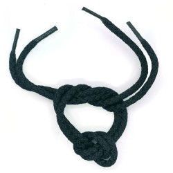 Castañuelas Filigrana modelo Cordones para castañuelas (un par) Negro