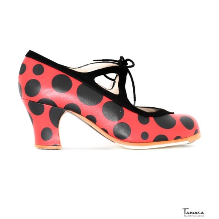 Outlet Chaussures flamencos modèle Chaussures de flamenco Candor (Taille 37 / 37.5) negro-rojo