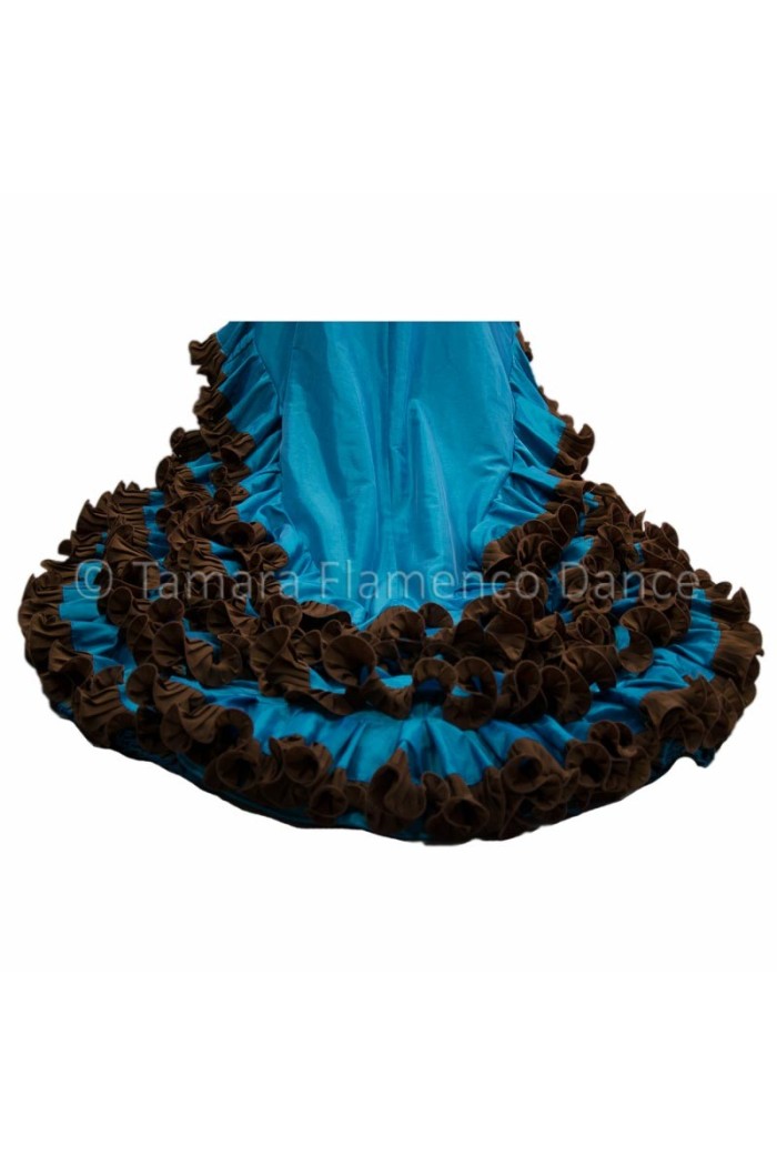  Tailed gown - Bata de cola model Dress with tailed Gown - Ana Desing 