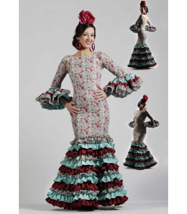 flamenco dresses 2016 - Vestido de flamenca TAMARA Flamenco - Verbena (boat neckline)