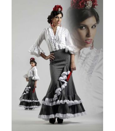 blouses and flamenco skirts in stock immediate shipment - Vestido de flamenca TAMARA Flamenco - Ensemble: Nadir shirt & Filigrana skirt