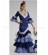 flamenco dresses 2016 - Vestido de flamenca TAMARA Flamenco - Verdiales Blue