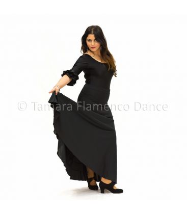 faldas flamencas mujer en stock - - Almería - Viscosa con volante de encaje (falda-vestido)