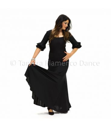 faldas flamencas mujer en stock - - Almería - Viscosa con volante de encaje (falda-vestido)