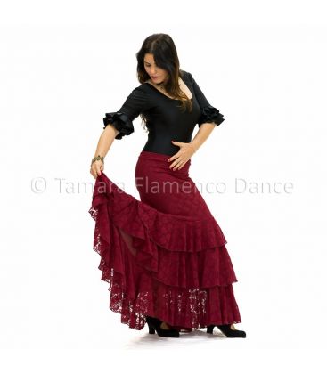 faldas flamencas mujer en stock - - Lola encaje