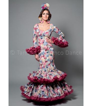 trajes de flamenca 2016 mujer - Aires de Feria - Copla flores
