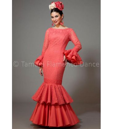 trajes de flamenca 2016 mujer - Aires de Feria - Brisa encaje coral
