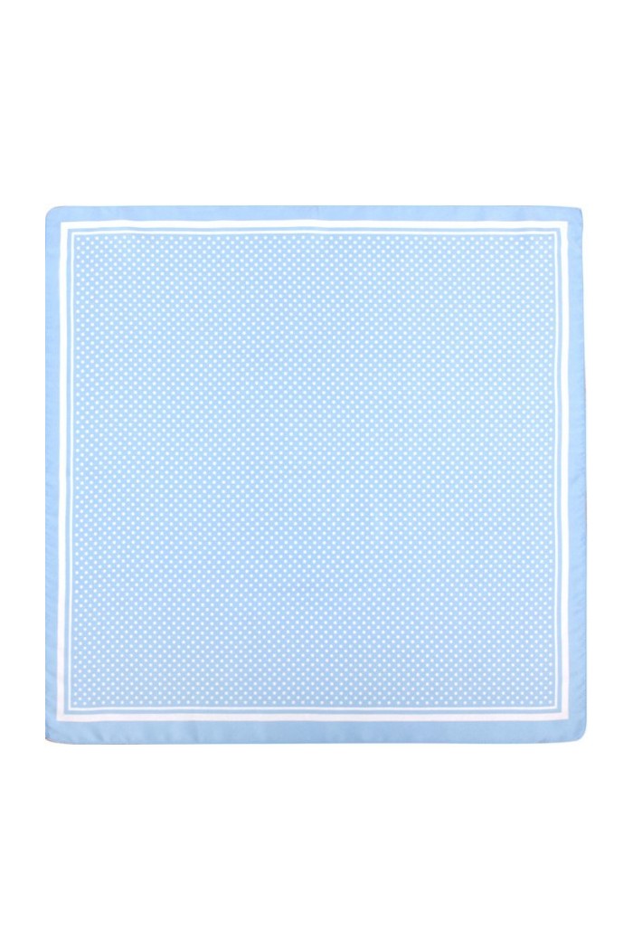 Fajin - Adulto modelo Fajin Adulto - Lunares Celeste con lunar blanco