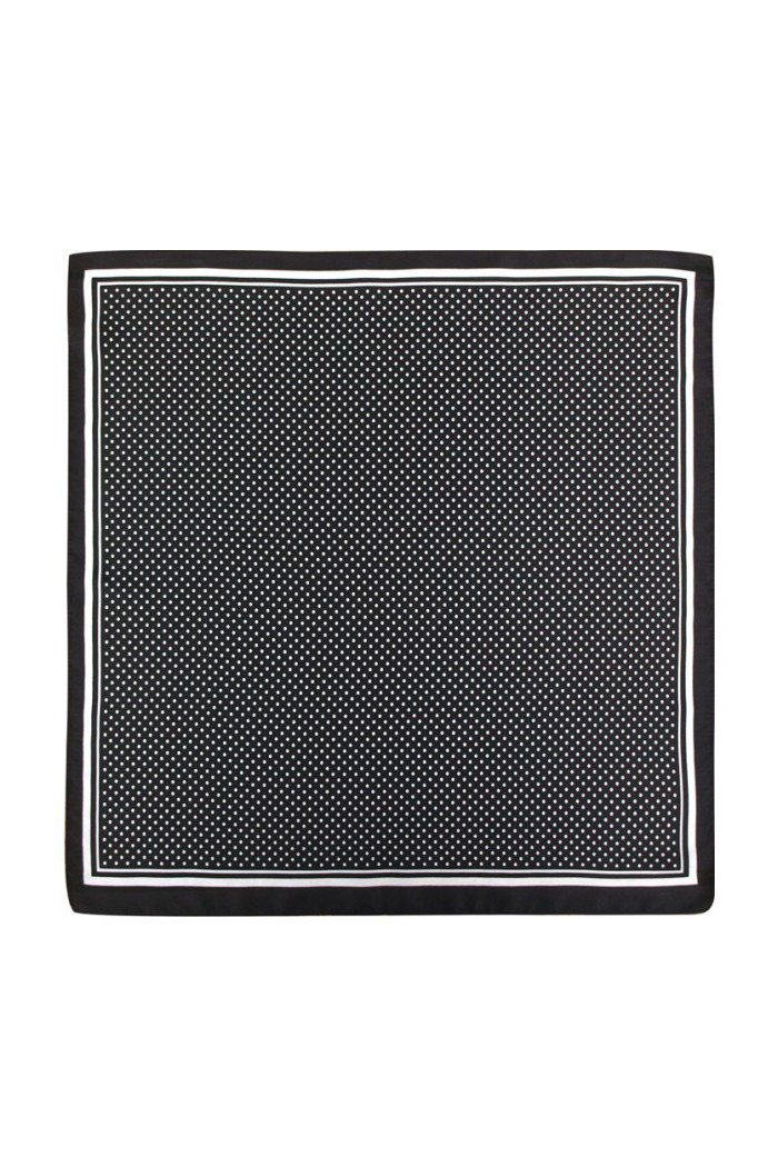  Fajin - Children model Children's Fajin - Polka dots Black with white polka dots