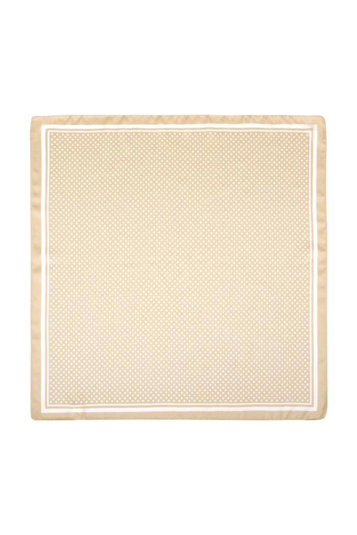  Fajin - Children model Children's Fajin - Polka dots camel with ivory polka dots