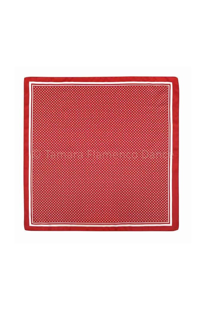  Fajin - Adult model Adult sash - Polka dots Red white polka dots