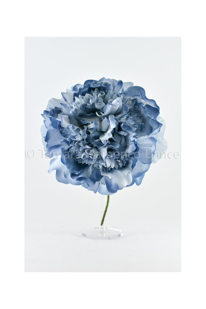  Flowers - Flamenco model Flamenca Flower Peony - 15 cm Dark Make-up