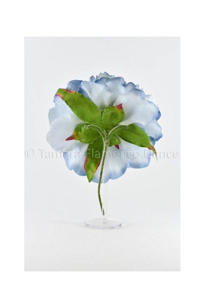  Flowers - Flamenco model Flamenca Flower Peony - 15 cm Dark Make-up